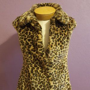 Leopard Print Vest